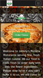 Mobile Screenshot of johnnyspizzeriaristorante.com